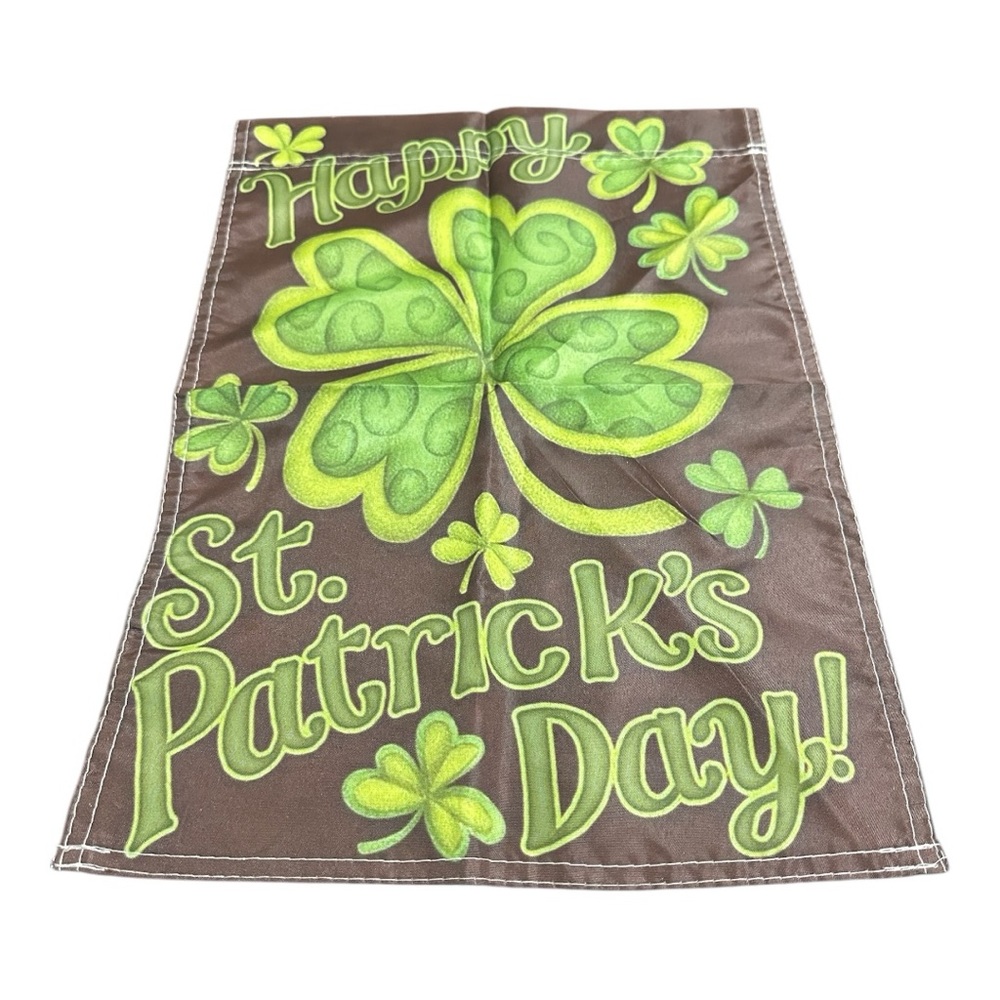 St. Patrick’s Day One-Sided Garden Flag